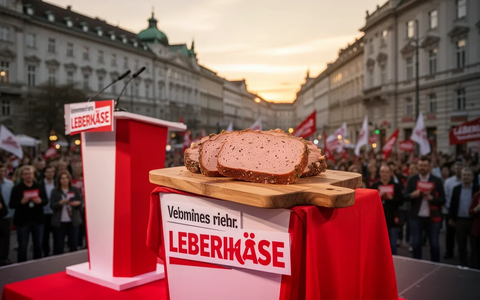 Wien-Wahlkampf: FPÖ touert mit Leberkäse durch 23 Bezirke - Foto: über boerse-global.de