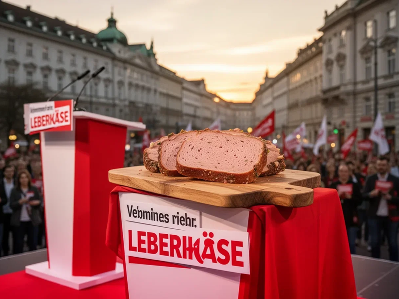 Wien-Wahlkampf: FPÖ touert mit Leberkäse durch 23 Bezirke - Foto: über boerse-global.de