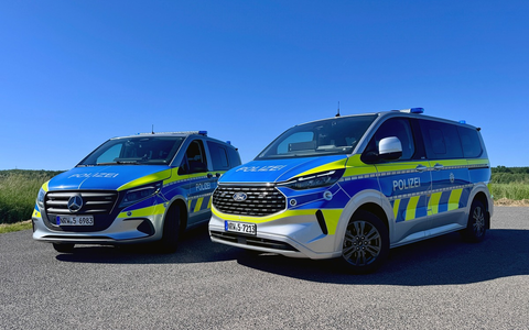 POL-EU: Neue Streifenwagen eingetroffen - neues Modell im Kreis unterwegs - Foto: presseportal.de