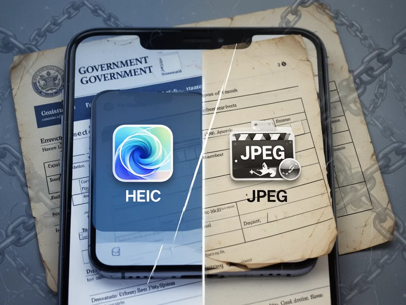 HEIC-Format: iPhone-Bilder scheitern an Behörden-Portalen - Foto: über boerse-global.de