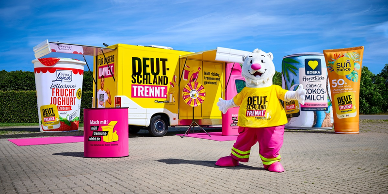 Deutschland trennt - aber es geht noch besser / Mehr Recycling: Duale Systeme starten bundesweite Aufklärungsoffensive für richtige Mülltrennung - Foto: presseportal.de