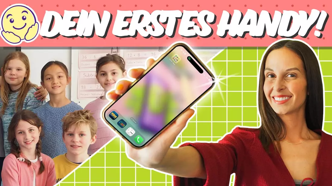 KiKA-Medienmagazin Team Timster mit Dein 1. Handy: Was drinsteckt und was wichtig ist ab 31. Mai 2026 bei KiKA / Alltagstipps, Datenschutz und Technik - das müssen Kinder wissen - Bild: presseportal.de