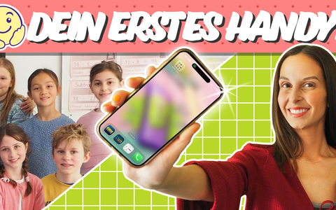 KiKA-Medienmagazin Team Timster mit Dein 1. Handy: Was drinsteckt und was wichtig ist ab 31. Mai 2026 bei KiKA / Alltagstipps, Datenschutz und Technik - das müssen Kinder wissen - Foto: presseportal.de