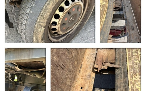 POL-SU: Lkw mit gravierenden Mängeln stillgelegt - Foto: presseportal.de
