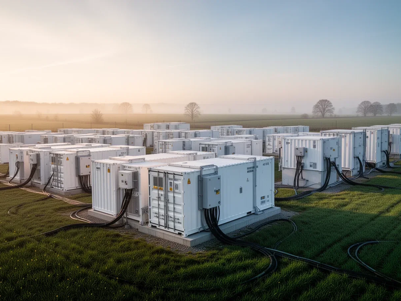 Batteriespeicher Finsterwalde: 5-MW-Anlage startet im Juli - Foto: über boerse-global.de