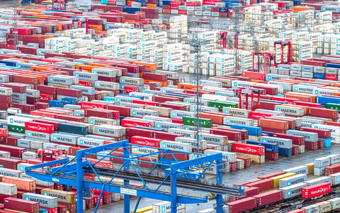 Der Export ist eine Hauptstütze der deutschen Wirtschaft.  - Foto: Sina Schuldt/dpa