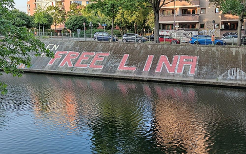 Free-Lina-Schriftzug (Archiv) - Foto: via dts Nachrichtenagentur