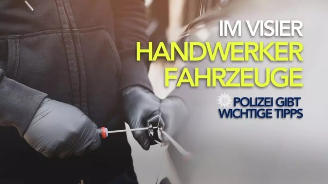 POL-DA: Landkreis Darmstadt-Dieburg: Handwerker-Fahrzeuge im Visier Krimineller / Polizei sensibilisiert und gibt Präventionshinweise - Bild: presseportal.de