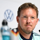 Julian Nagelsmann bei der Auftakt-Pressekonferenz in Herzogenaurach. - Foto: Federico Gambarini/dpa