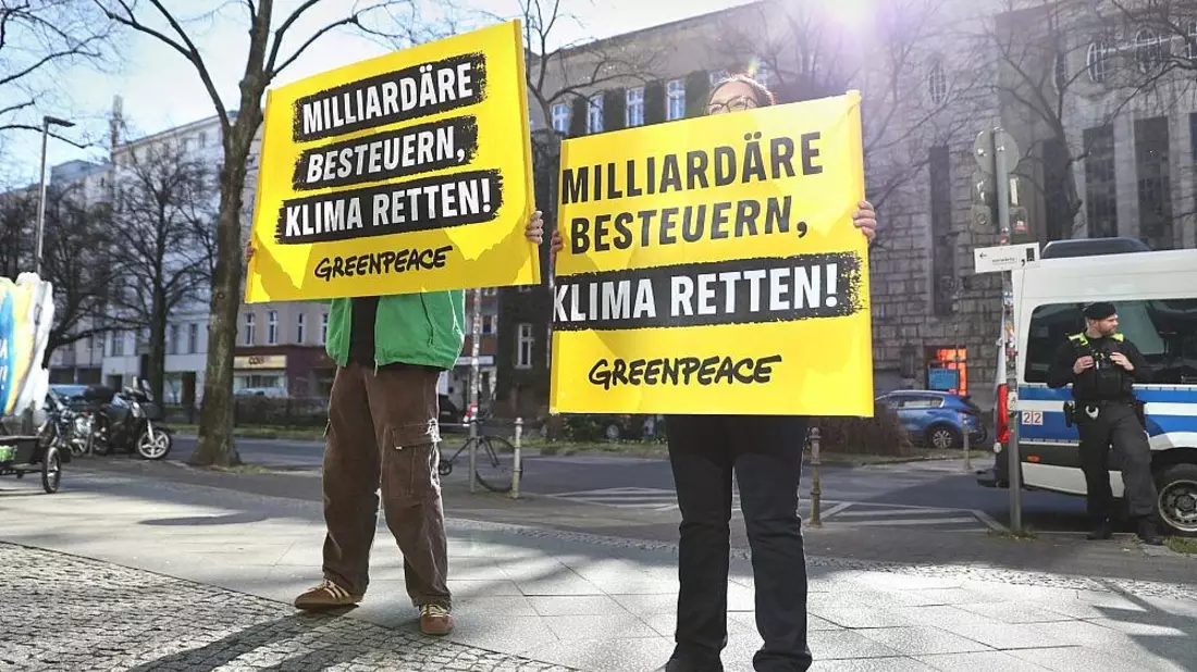 Greenpeace-Protest (Archiv) - Bild: via dts Nachrichtenagentur
