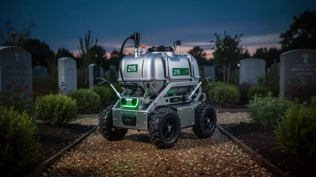 Gießbert in Fulda: Autonomer Roboter bewässert nachts und spart 20% - Bild: über boerse-global.de