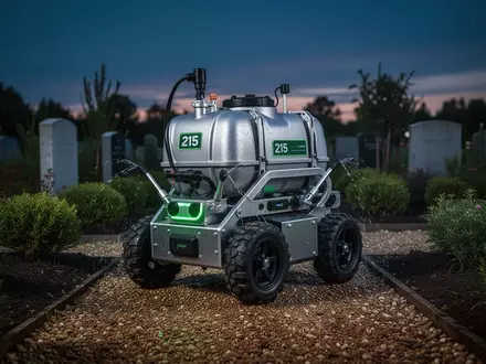 Gießbert in Fulda: Autonomer Roboter bewässert nachts und spart 20% - Foto: über boerse-global.de