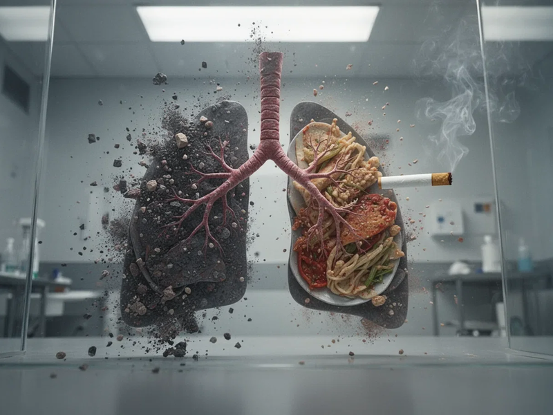 COPD: Fett und Zucker als stille Lungenkiller entdeckt - Foto: über boerse-global.de
