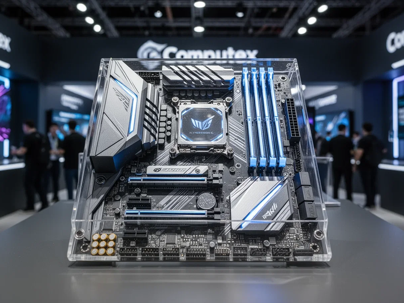 Computex 2026: PC-Hardware mit integrierten OLED-Displays startet - Foto: über boerse-global.de