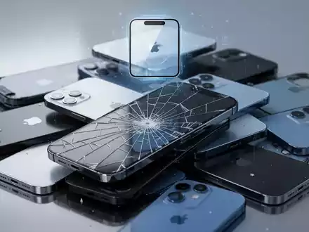 iPhone-Reparatur: Originalteile kosten 339–489 Euro, Billig-Displays drohen Funktionsverlust - Foto: über boerse-global.de