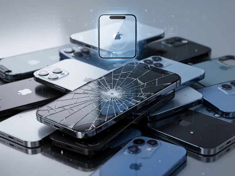 iPhone-Reparatur: Originalteile kosten 339–489 Euro, Billig-Displays drohen Funktionsverlust - Foto: über boerse-global.de