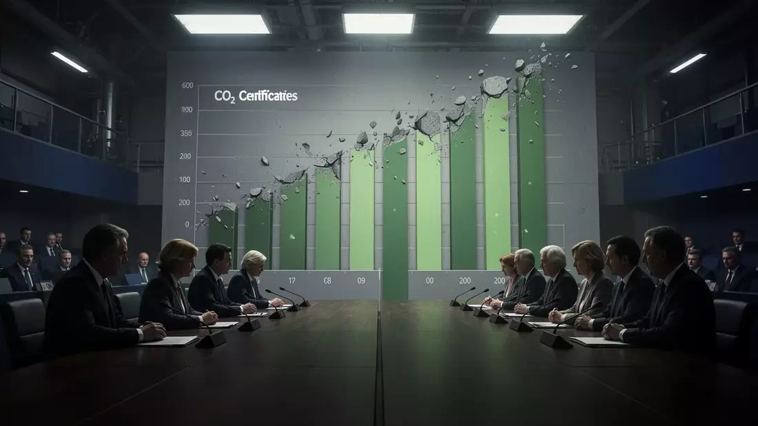 EU-Handelskrieg: Sechs Länder blockieren CO2-Zertifikat-Kürzungen - Bild: über boerse-global.de