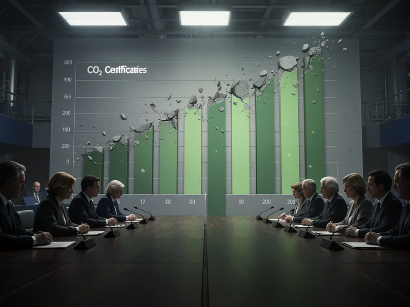 EU-Handelskrieg: Sechs Länder blockieren CO2-Zertifikat-Kürzungen - Foto: über boerse-global.de