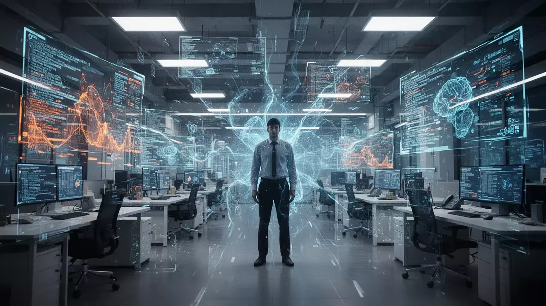 AI Brain Fry: Wenn vier KI-Tools die Belastungsgrenze überschreiten - Bild: über boerse-global.de