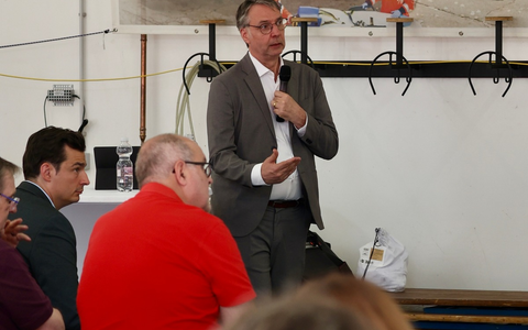 FW-GL: Große Resonanz bei Bürgerinformationsveranstaltung zum Neubau der Feuer- und Rettungswache 2 - Foto: presseportal.de