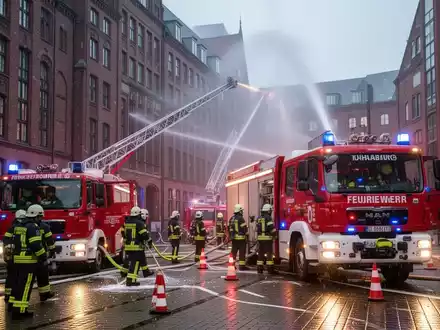 Süßstoff-Alarm: 60 Feuerwehrleute rücken zur Uni Hamburg an - Foto: über boerse-global.de