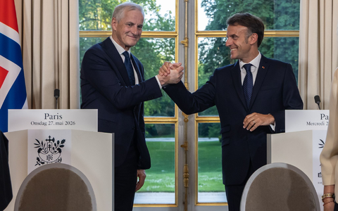 Norwegen rückt unter Frankreichs nuklearen Schutzschirm. - Foto: Christophe Petit Tesson/Pool EPA/AP/dpa