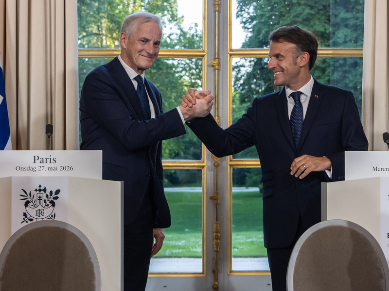 Norwegen rückt unter Frankreichs nuklearen Schutzschirm. - Foto: Christophe Petit Tesson/Pool EPA/AP/dpa