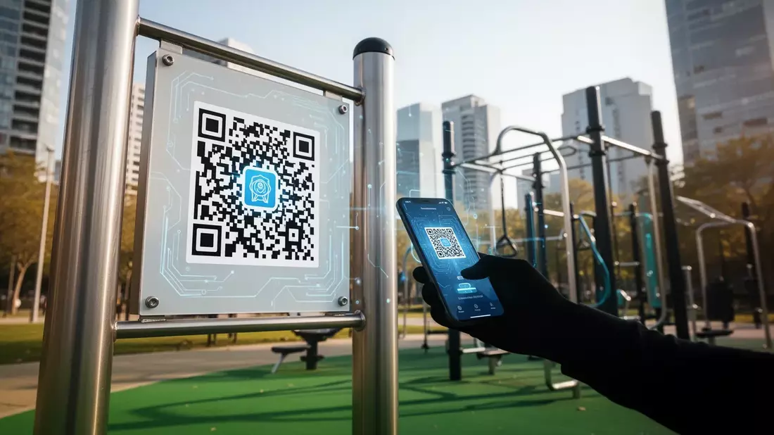 QR-Code-Training: Hannover startet digitale Fitnessparcours an sechs Orten - Bild: über boerse-global.de