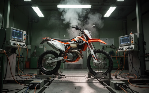 KTM-Skandal: Manipulierte Motorräder mit illegalen Emissionen - Foto: über boerse-global.de