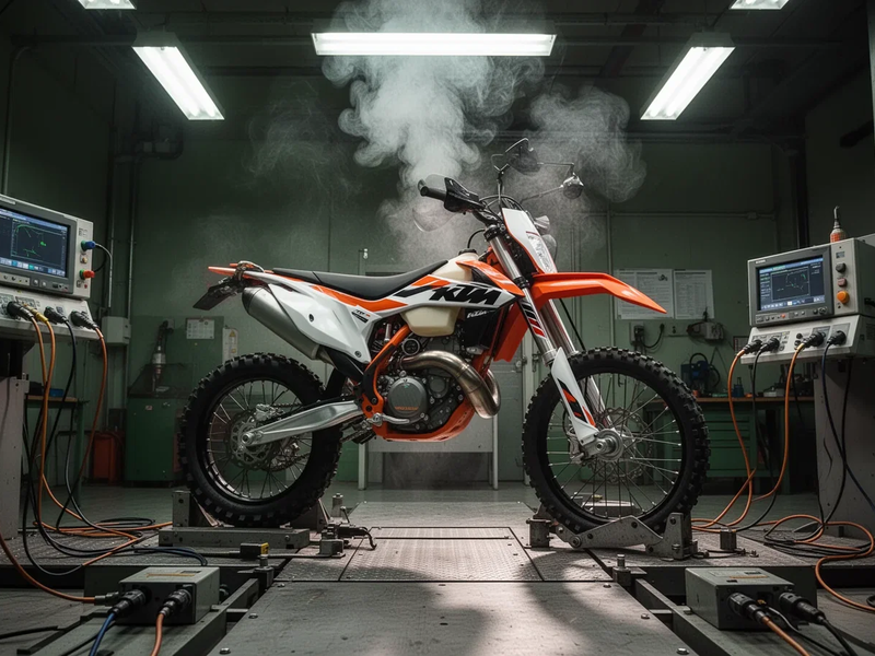 KTM-Skandal: Manipulierte Motorräder mit illegalen Emissionen - Foto: über boerse-global.de
