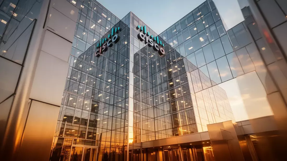 Cisco Aktie: Bank of America hebt Ziel auf 135 Dollar Illustration mit AI erstellt übermittelt durch boerse-global.de