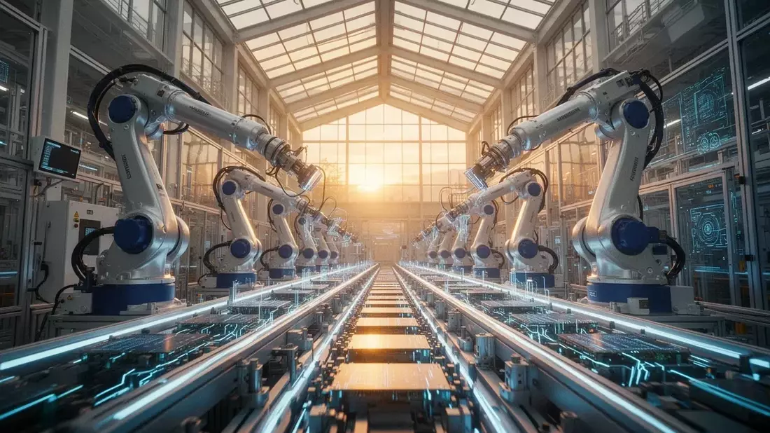 Supply Squeeze Fuels Micron's $1 Trillion Ascent Illustration mit AI erstellt übermittelt durch boerse-global.de