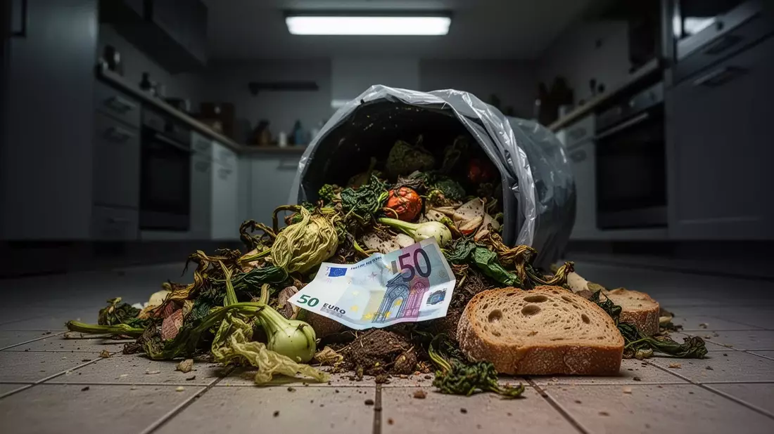 Lebensmittelverschwendung: Österreichische Haushalte werfen monatlich 100 Euro weg - Bild: über boerse-global.de
