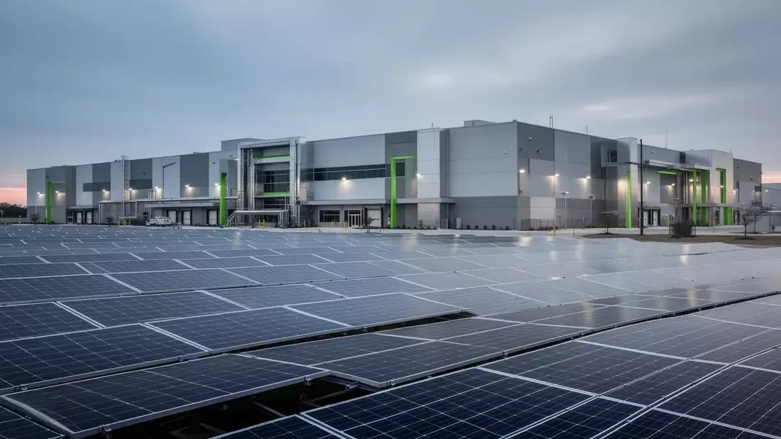 T1 Energy: el giro accionarial abre el debate sobre la dilución mientras la fábrica de Austin busca financiación Illustration mit AI erstellt übermittelt durch boerse-global.de