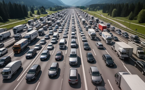Brennerautobahn: 56.000 Fahrzeuge blockiert am 30. Mai - Foto: über boerse-global.de