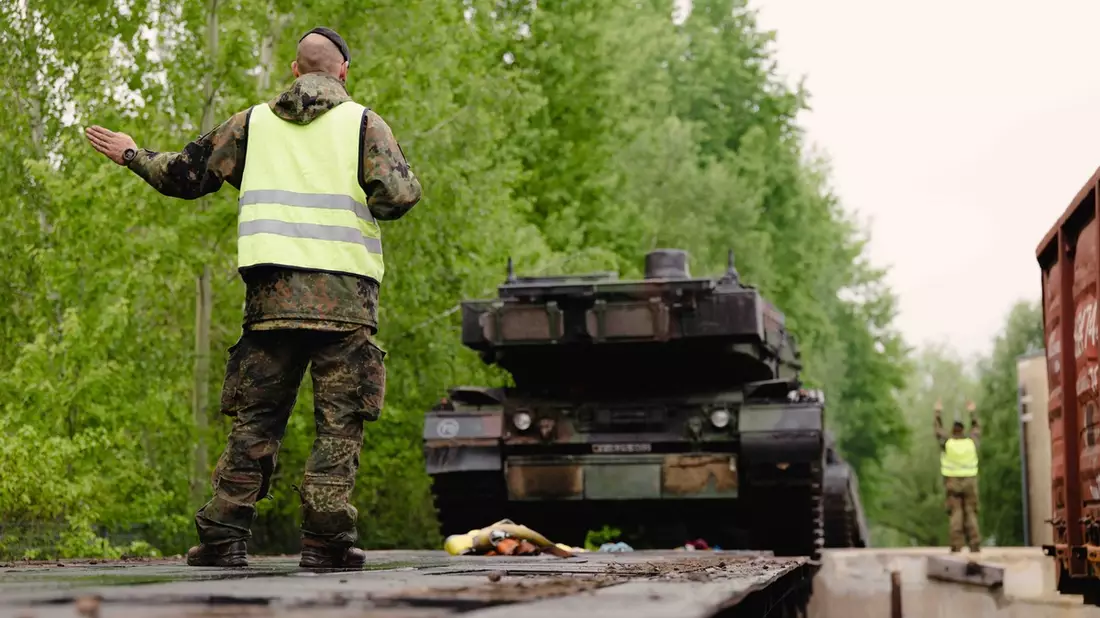 Freedom Shield I: Erste Übung der Panzerbrigade 45 Litauen in Pabrade - Bild: presseportal.de