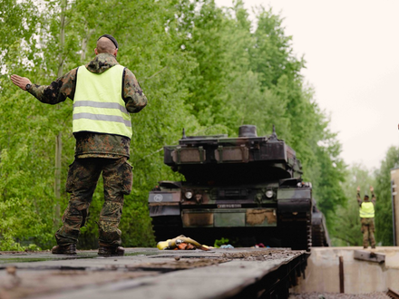 Freedom Shield I: Erste Übung der Panzerbrigade 45 Litauen in Pabrade - Foto: presseportal.de