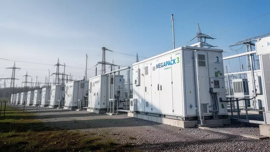 SPIE Aktie: 180 Megapack 3 in Belgien - Bild: über boerse-global.de