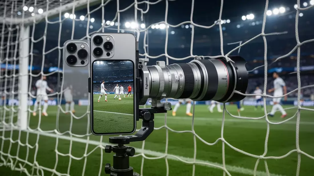 iPhone 17 Pro Max: 15er-Flotte filmt komplettes MLS-Spiel - Bild: über boerse-global.de