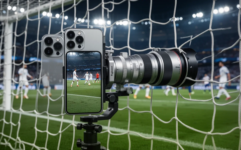 iPhone 17 Pro Max: 15er-Flotte filmt komplettes MLS-Spiel - Foto: über boerse-global.de