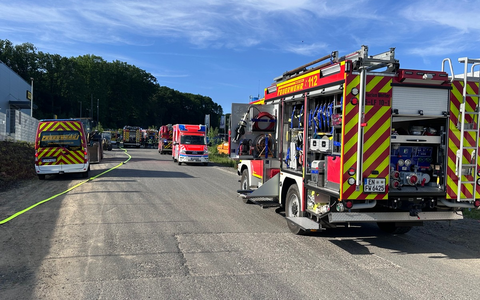 FW-EN: Brandeinsatz am Mittwochnachmittag für die Feuerwehr Wetter (Ruhr) - Foto: presseportal.de
