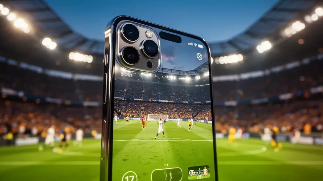 iPhone 17 Pro Max: Apple filmt MLS-Spiel komplett mit Smartphones - Bild: über boerse-global.de
