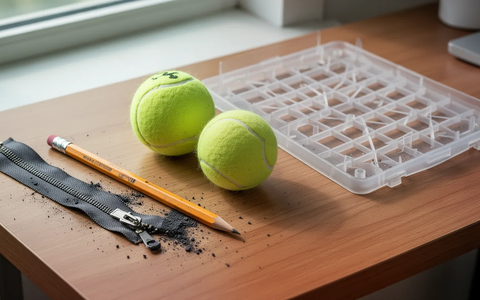 Haushalts-Hacks: Tennisball und Graphit ersetzen teure Werkzeuge - Foto: über boerse-global.de
