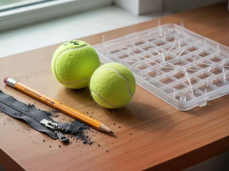 Haushalts-Hacks: Tennisball und Graphit ersetzen teure Werkzeuge - Foto: über boerse-global.de