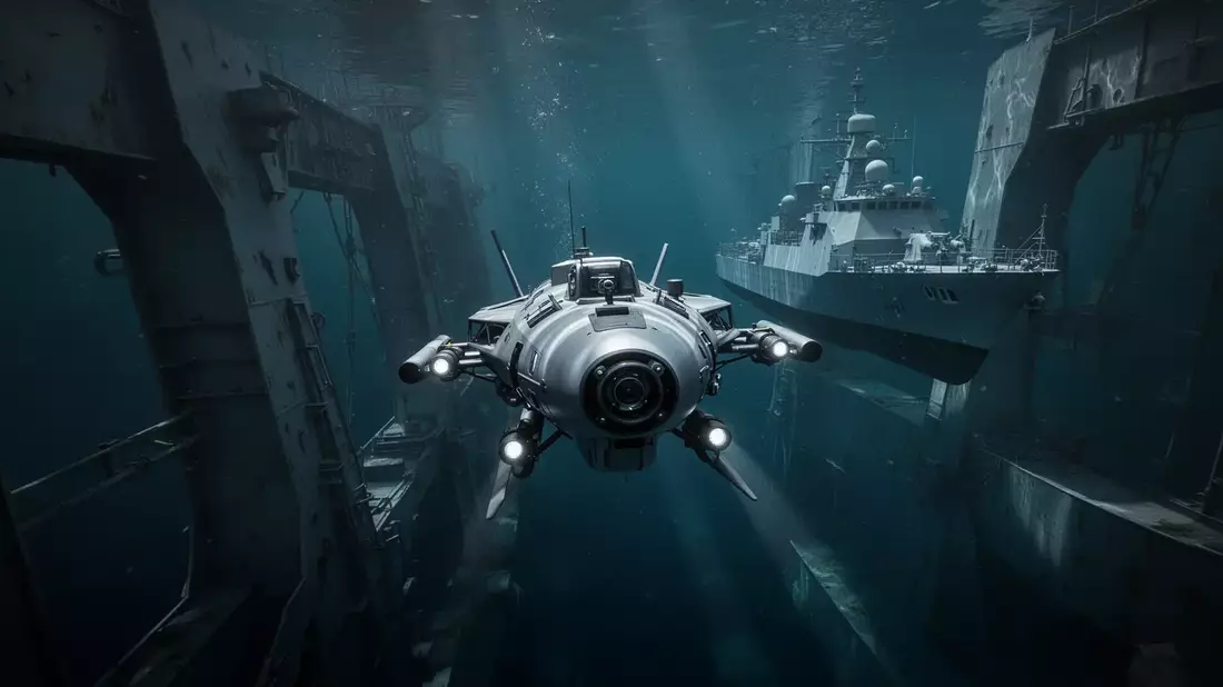 Kraken Robotics Aktie: Kooperation mit SEFINE SISAM vereinbart Illustration mit AI erstellt übermittelt durch boerse-global.de