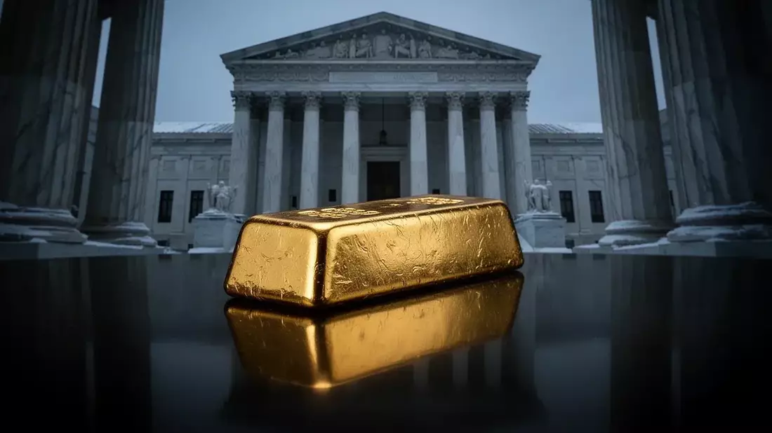 Oro: el dólar y la Fed apagan el refugio geopolítico; el PCE dictará sentencia Illustration mit AI erstellt übermittelt durch boerse-global.de