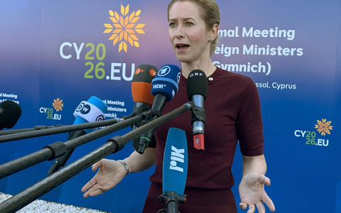 Die EU-Außenbeauftragte Kaja Kallas hält eine Diskussion über Personen für nicht zielführend. - Foto: Ansgar Haase/dpa