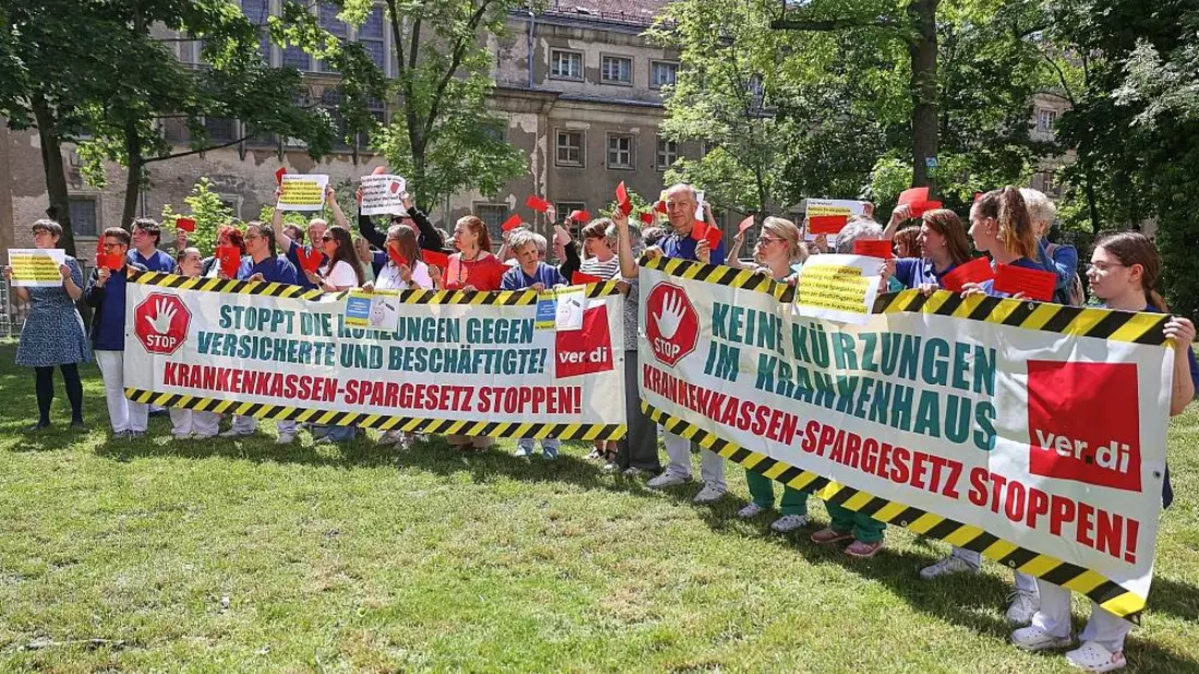Verdi-Proteste am 28.05.2026 - Bild: via dts Nachrichtenagentur