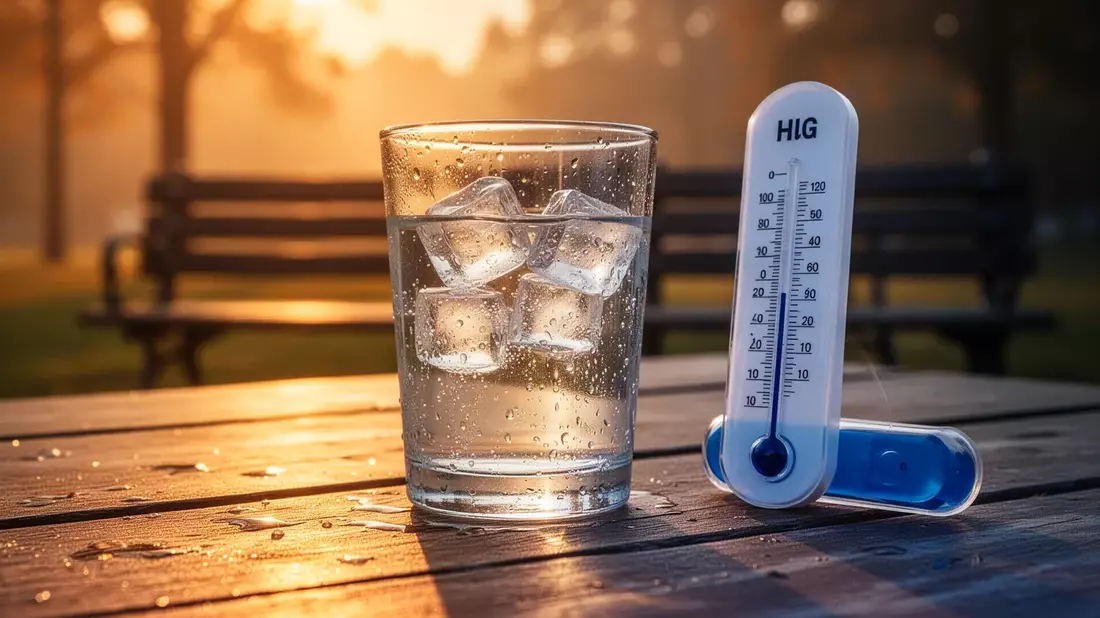 Hitze-Trinkregeln: 2,5 bis 6 Liter täglich je nach Aktivität - Bild: über boerse-global.de