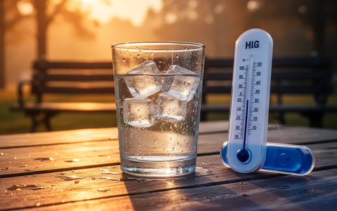 Hitze-Trinkregeln: 2,5 bis 6 Liter täglich je nach Aktivität - Foto: über boerse-global.de